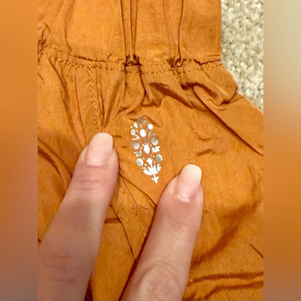 Free People Movement - The Way Home Run Shorts Women's Burnt Orange - Picture 3 of 5